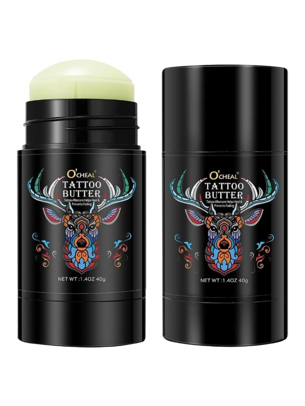 O'Cheal Tattoo Aftercare Butter Balm 40g Tattoo Moisturizer & Skin Care Stick